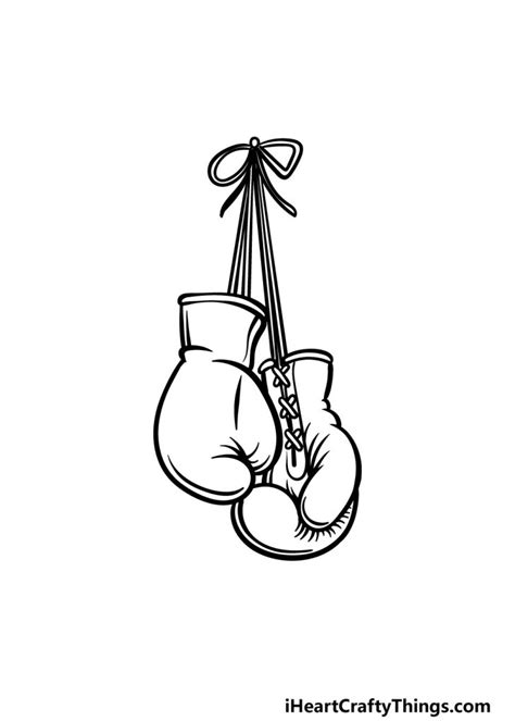 lv boxing gloves painting|how to draw boxing gloves.